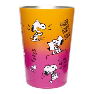 大西賢製販 Snoopy 史努比 保溫保冷不鏽鋼隨行杯 460ml 笑聲 OS77048