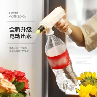 電動噴壺頭噴水澆水灑水壺澆花神器噴霧器小型電動噴水器充電式