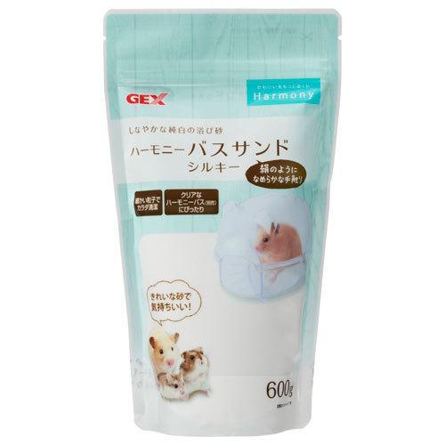 板橋肥肥鼠寵物店  日本Gex Harmony 絲滑沐浴沙 600 克