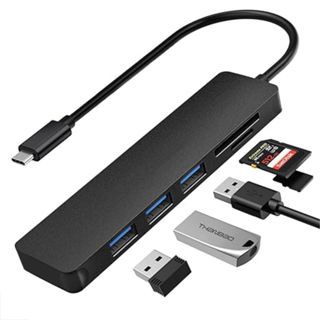 USB3.0 HUB Type-C 介面 擴展器 高速 集線器 SD TF卡 讀卡器 電腦 平板 手機