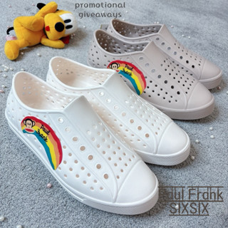 🔥現貨🇺🇸Paul frank 大嘴猴 男女同款情侶 洞洞鞋 運動品牌 輕量 卡通洞洞鞋 防水止滑 臺灣製