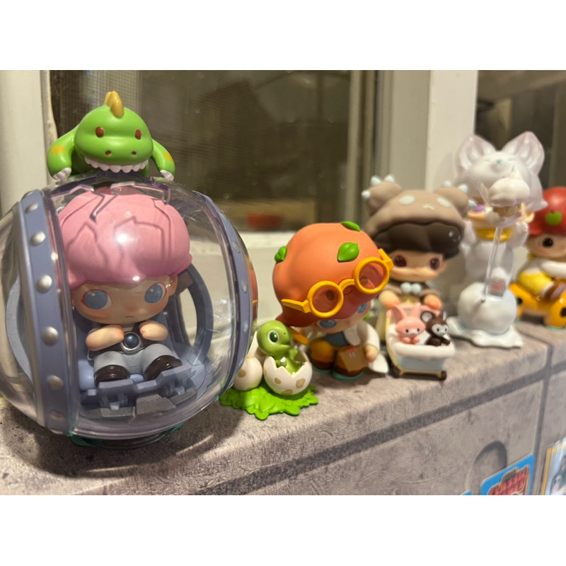 Dimoo 拆盒 確認款 泡泡瑪特 盲盒 popmart 侏羅紀 約會日 水上派對 雪人的來信 動物王國 在你身邊