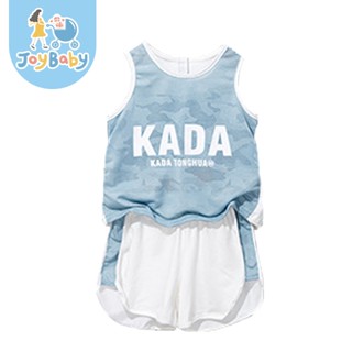 JOYBABY 夏季童裝 無袖兒童籃球衣 無袖透氣兒童運動套裝 運動服 兒童球衣