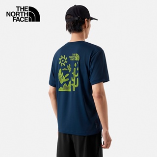 The North Face M SUN CHASE GRAPHIC 男短袖上衣-藍-NF0A88GW8K2