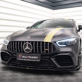 賓士 M-Benz GT 53 63 AMG 前下 後下 鴨尾 尾翼 擾流 空力 Maxton Design【YG】