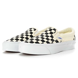 VANS Slip-On Reissue 98 情侶款 男女鞋 帆布鞋 懶人鞋 VN000CSE2BO 棋盤格