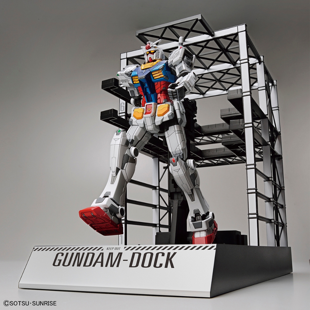 橫濱鋼彈工廠限定商品 1/144 RX-78F00 GUNDAM & G-DOCK