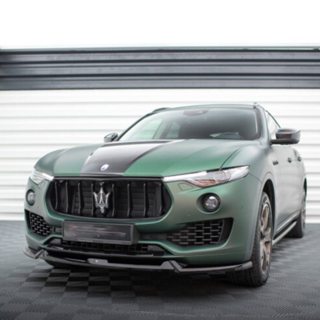 瑪莎拉蒂 Maserati Levante GTS 前下 後下 側裙 鴨尾 尾翼 Maxton Design 【YG】
