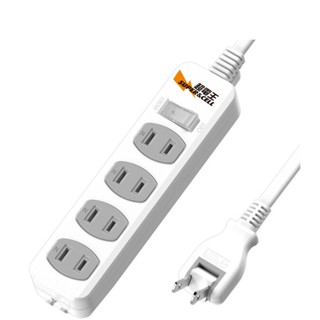 【MIT 臺灣製】 Supercell 超電王 SNB214A 1切4座 2P延長線 插頭可轉向 延長線 6/9/15尺