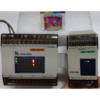 🌞二手現貨保固VIGOR豐煒PLC VB0-32MR/-A繼電器輸出VB-16X VB-CADP VB-16XYR模組