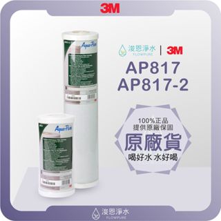 【原廠公司貨】3M AP817 & AP817-2 濾心 ( 濾芯 濾水器 淨水器 濾水器 SS801 全戶淨水器 )