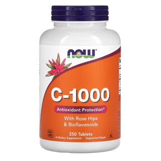 美國代購 NOW Foods C-1000 維生素 C1000mg 250顆