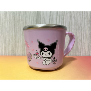 快速出貨 現貨 韓國 Kuromi 酷洛米 304不鏽鋼 杯子 環保杯 防滑單耳杯 250ml
