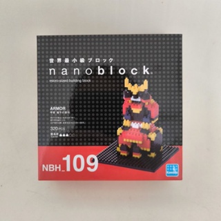 nanoblock 河田積木 NBH-109 甲冑 端午 武士 世界最小積木 不相容Lego