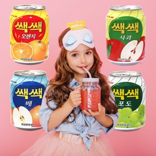 《 Chara 微百貨 》LOTTE 樂天 粒粒葡萄汁 粒粒橘子汁 蘋果汁 水梨汁 果汁 飲料 238ml