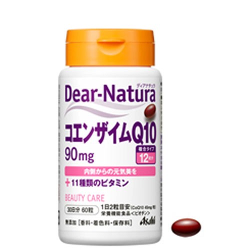 現貨 日本 Asahi朝日 Dear-Natura 輔酶 Q10 90 毫克 30日分