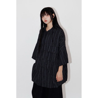現貨❤️‍🔥+預購【Kukii】🇰🇷 SECOND ALLEY日系 條紋 寬鬆 襯衫 UNISEX-2 colors