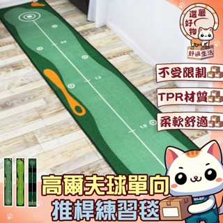 【居家練球不受限😽隔日到貨】迷你球道 果嶺毯 庭院練習毯套裝 便攜 推桿練習器家 厚實毯面 居家練習高爾夫毯 高爾夫室