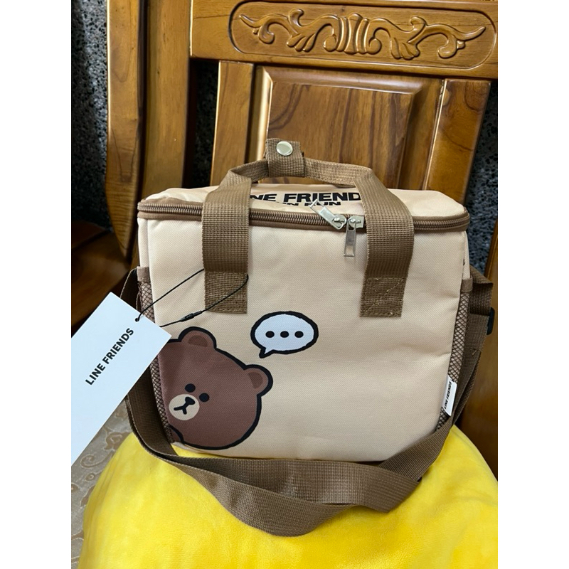 Line Friends雄大野餐保冷袋