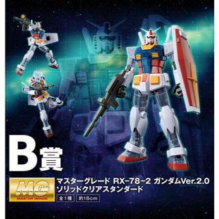 【樂宇模型】一番賞 B賞 MG 1/100 RX-78-2 2.0 初鋼 彩透限定商品