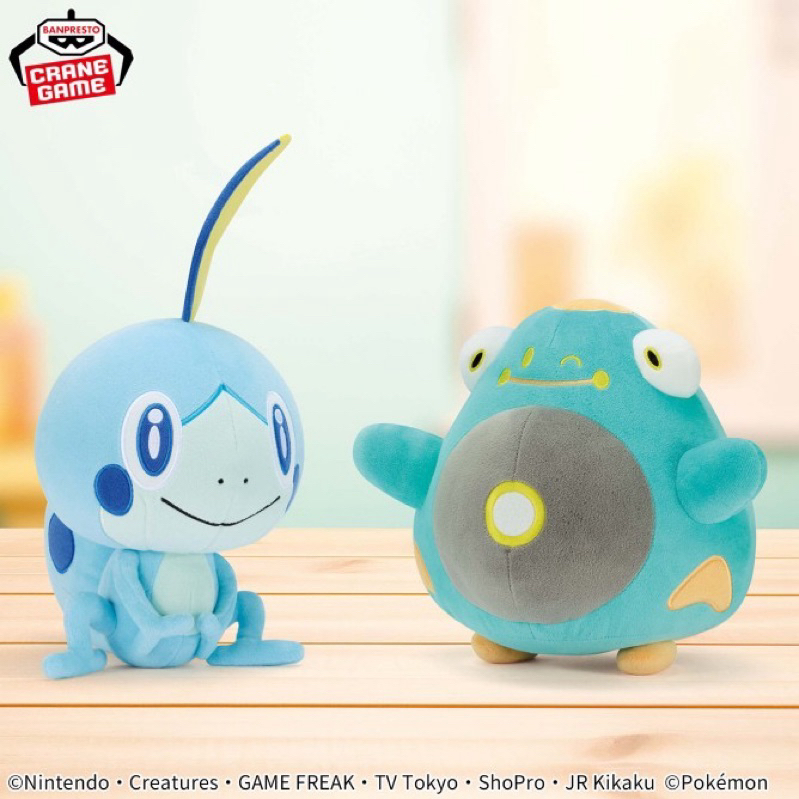 日本景品/本體20cm 大娃娃 電肚蛙 淚眼蜥 寶可夢 萬代 萬普 BANPRESTO