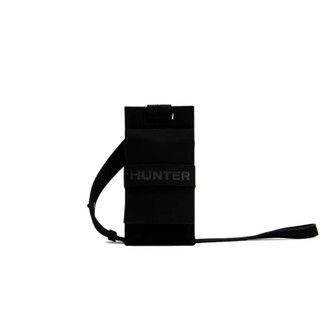 Hunter Original Refined 黑 粗針縫 帆布 手機包 H7297 (UBP2304CAABLK)