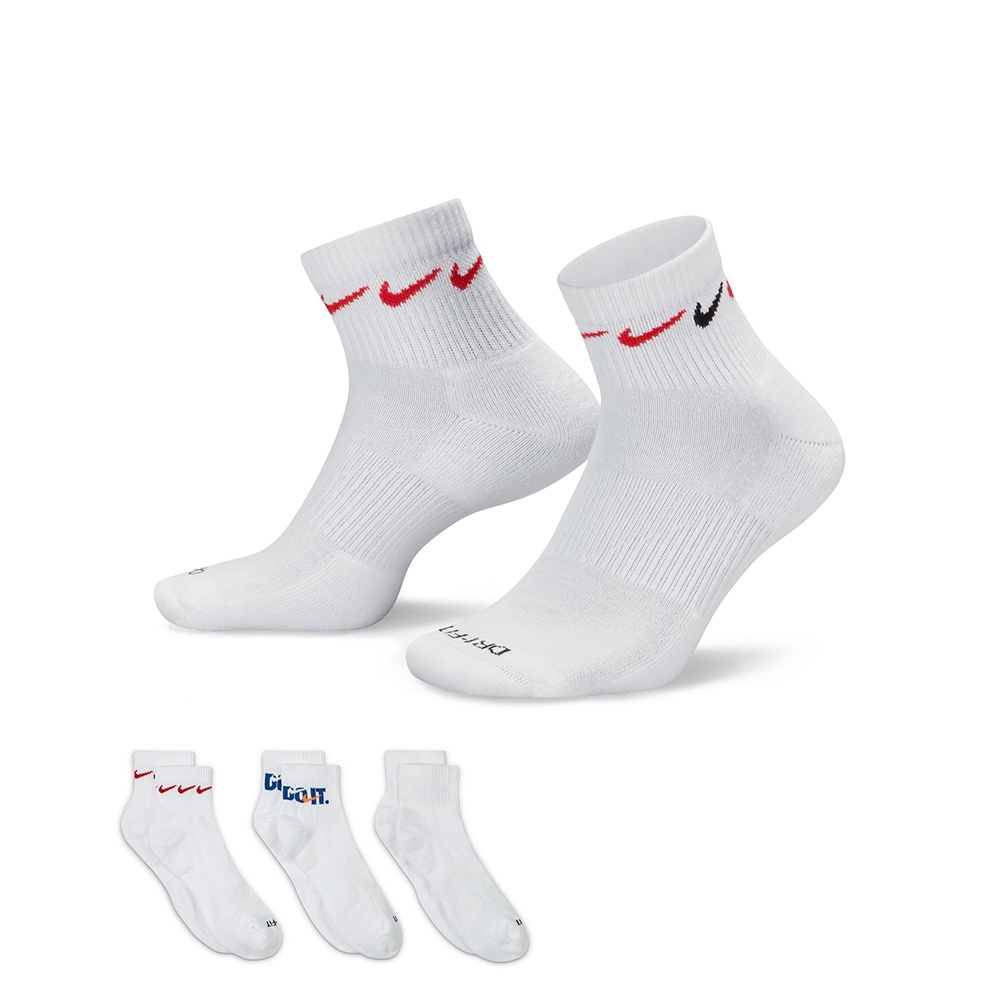 【NIKE】Nike Everyday Plus Cushioned 休閒 短襪 襪子 -DH3827902