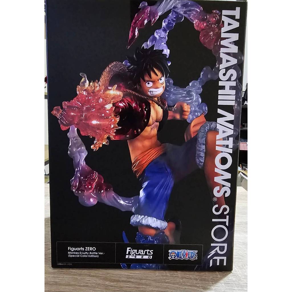 [現貨]Figuarts ZERO 航海王 蒙其‧D‧魯夫 橡膠橡膠火拳槍 特別配色 展場 東京 限定版