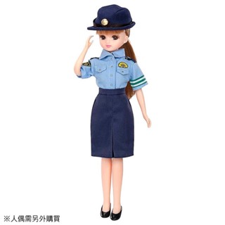 Licca日本莉卡娃娃 人物穿搭系列配件 莉卡正義警察制服組 家家酒玩具