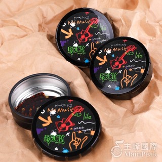 【贈PICK】吉他彈片盒 圓形鐵盒 PICK鐵盒 撥片 彈片 PICK夾 收納盒 匹克 收納鐵盒 搖滾風 龐克風 匹克盒