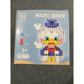 Q版迪士尼系列迷你小顆粒微型樂高積木-唐老鴨(現貨新品）
