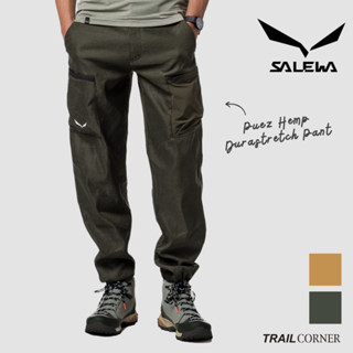【SALEWA 義大利】PUEZ HEMP DURASTRETCH PANT 男 多功能長褲｜夏季登山健行褲 工裝褲