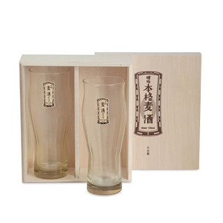 【日本TOYO-SASAKI】琥珀啤酒對杯組360ml(2杯)《WUZ屋子-臺北》啤酒杯 對杯 玻璃杯 酒杯 琥珀色