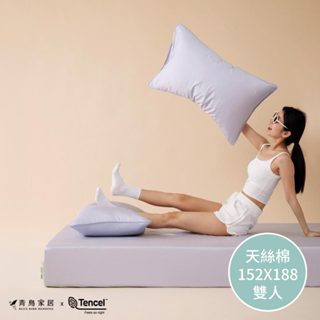 【青鳥家居】絲滑抹醬天絲棉床包枕套三件組-雙人/10色 雙人 天絲棉 天絲 棉質床包 床包 天絲床包 萊賽爾天絲 民宿