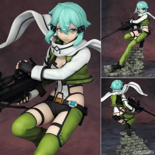 (特價)日版代購 Griffon 刀劍神域 GGO 詩乃 1/8 PVC 狙擊 槍 黑卡蒂 戰場 石牆 SAO 澤城美雪