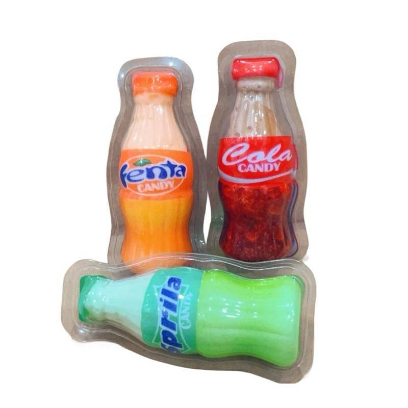 現貨🥤 汽水造型風味軟糖  1小瓶10克不挑顏色一瓶8元 可樂造型軟糖