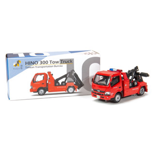 【六四分之一】TINY 微影｜日野HINO 300 市政府交通局 拖吊車｜臺灣限定｜1/64合金模型車