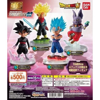 正版 全新 現貨 七龍珠 UG BEST 02 黑悟空 超藍貝吉特 特南克斯 象帕 公仔 扭蛋