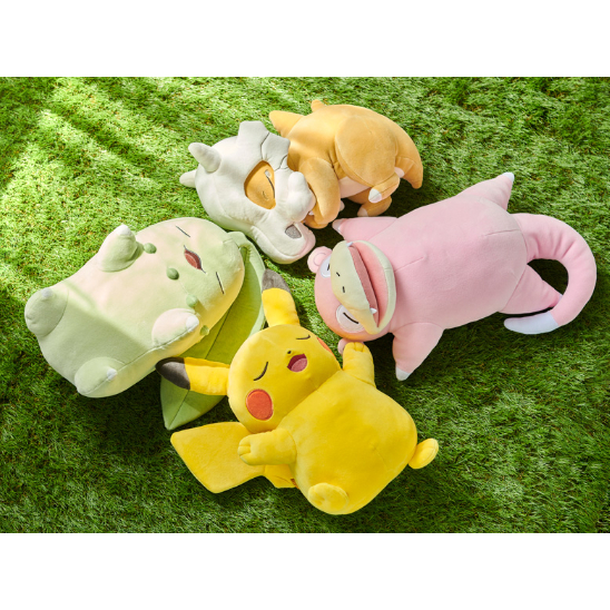 [Hina日本代購] 現貨秒發 當日出貨 日本 寶可夢 Sleep 皮卡丘 呆呆獸 菊草葉 卡拉卡拉 睡覺 娃娃 熱銷