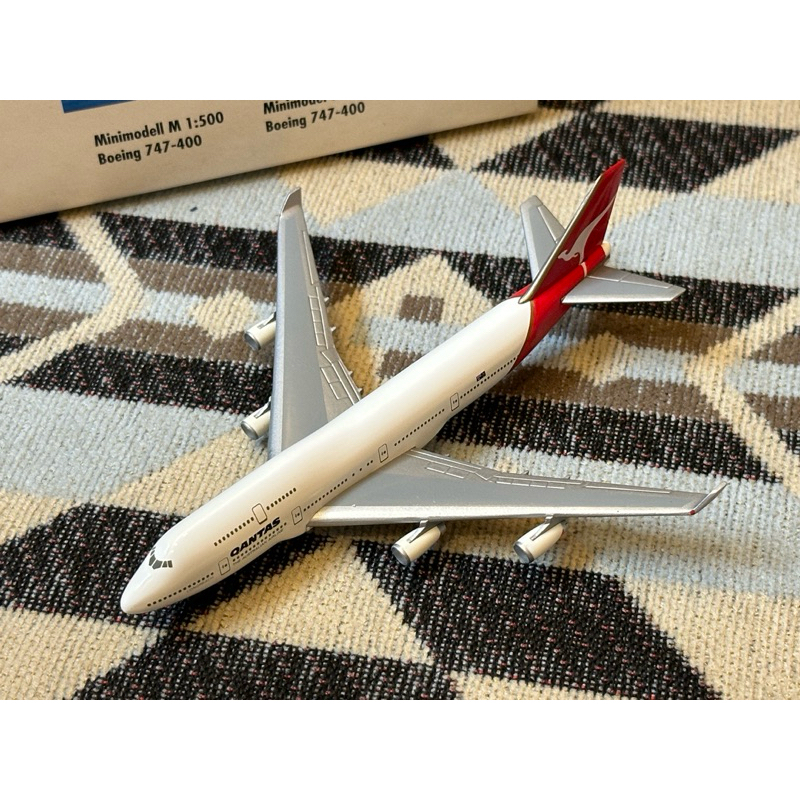 【現貨販售】Herpa 澳洲航空B747-400 1:500模型飛機