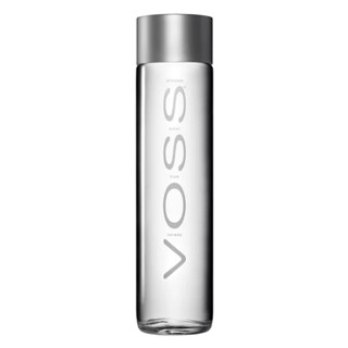 現貨免運【VOSS芙絲】挪威頂級天然礦泉水(800mlx12入)-時尚玻璃瓶 VOSS