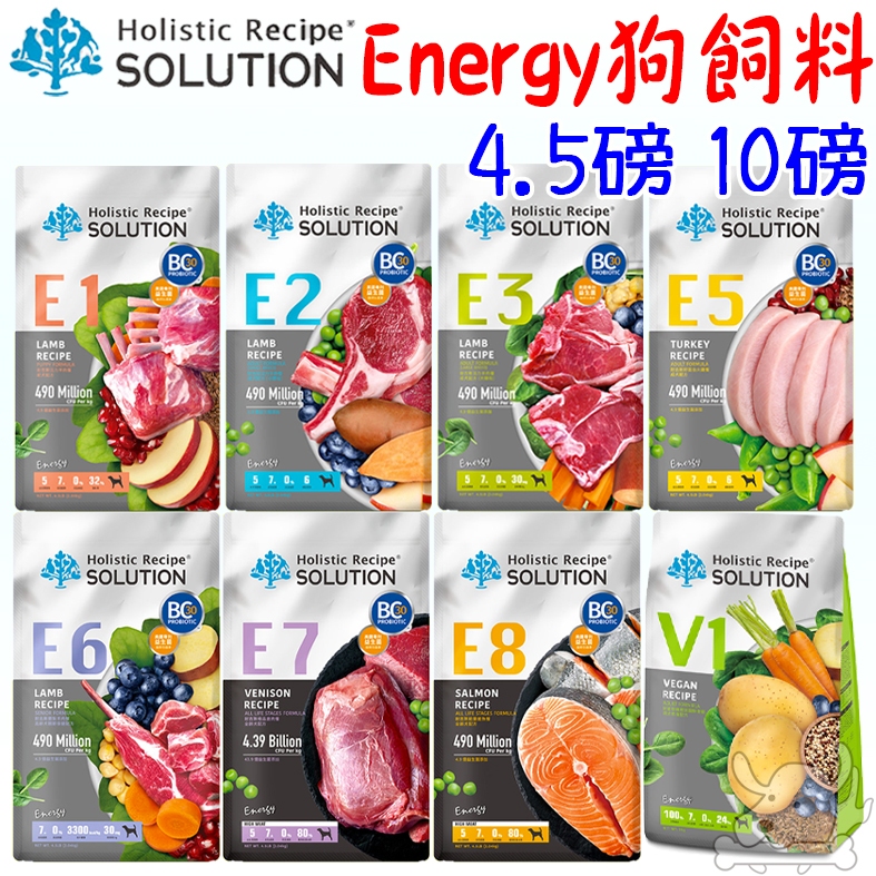 【耐吉斯SOLUTION】超級無穀 Energy 犬飼料 4.5磅 10磅 幼犬 成犬 老犬 高齡犬－寵物執行長