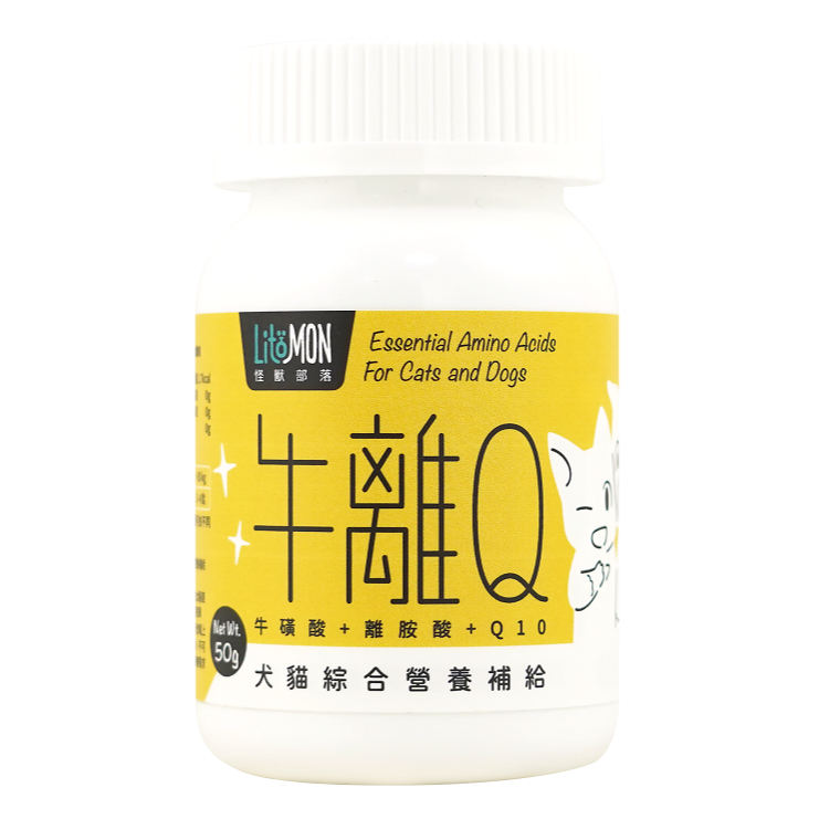 怪獸部落 LitoMon 牛離Q 犬貓綜合營養補給 眼睛/免疫力/皮膚保健 50G