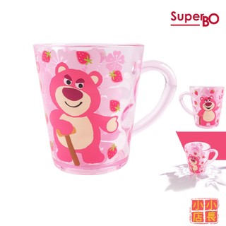 小小店長☻ superbo 水晶杯260ml｜熊抱哥水杯｜迪士尼水杯｜漱口杯｜透明水杯