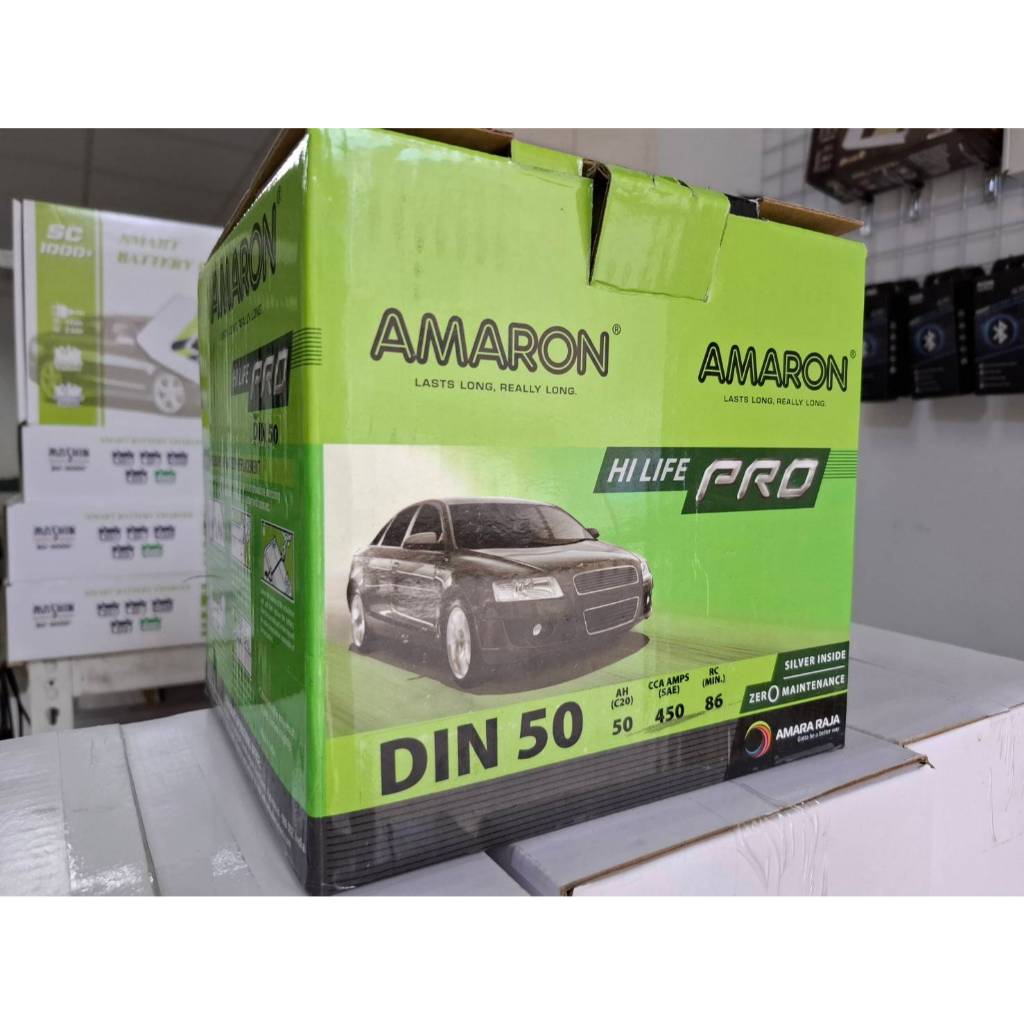 DIN50 50AH 電池院長 愛馬龍 現貨 AMARON PRO 銀合金 歐規 B18 賓士 SMART FIESTA