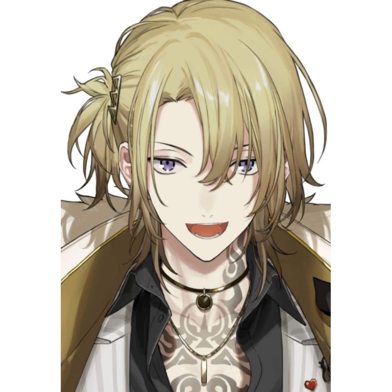 二手彩虹社Luca Kaneshiro cos服+假髮（含大衣）