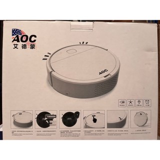 (全新)AOC三合一數位智慧掃地機器人E0090-A25