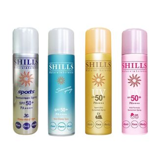 SHILLS 舒兒絲 防曬冰鎮噴霧 很耐曬 運動戶外 日本製 防曬 防曬乳 (90g) D149116