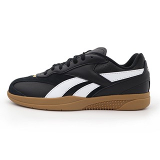 Reebok Hammer Street 黑白 皮革 麂皮拼接 休閒鞋 女款 J2628【新竹皇家100208324】