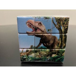 現貨！！！日本帶回🇯🇵Dinosaur world恐龍世界3階魔術方塊 玩具